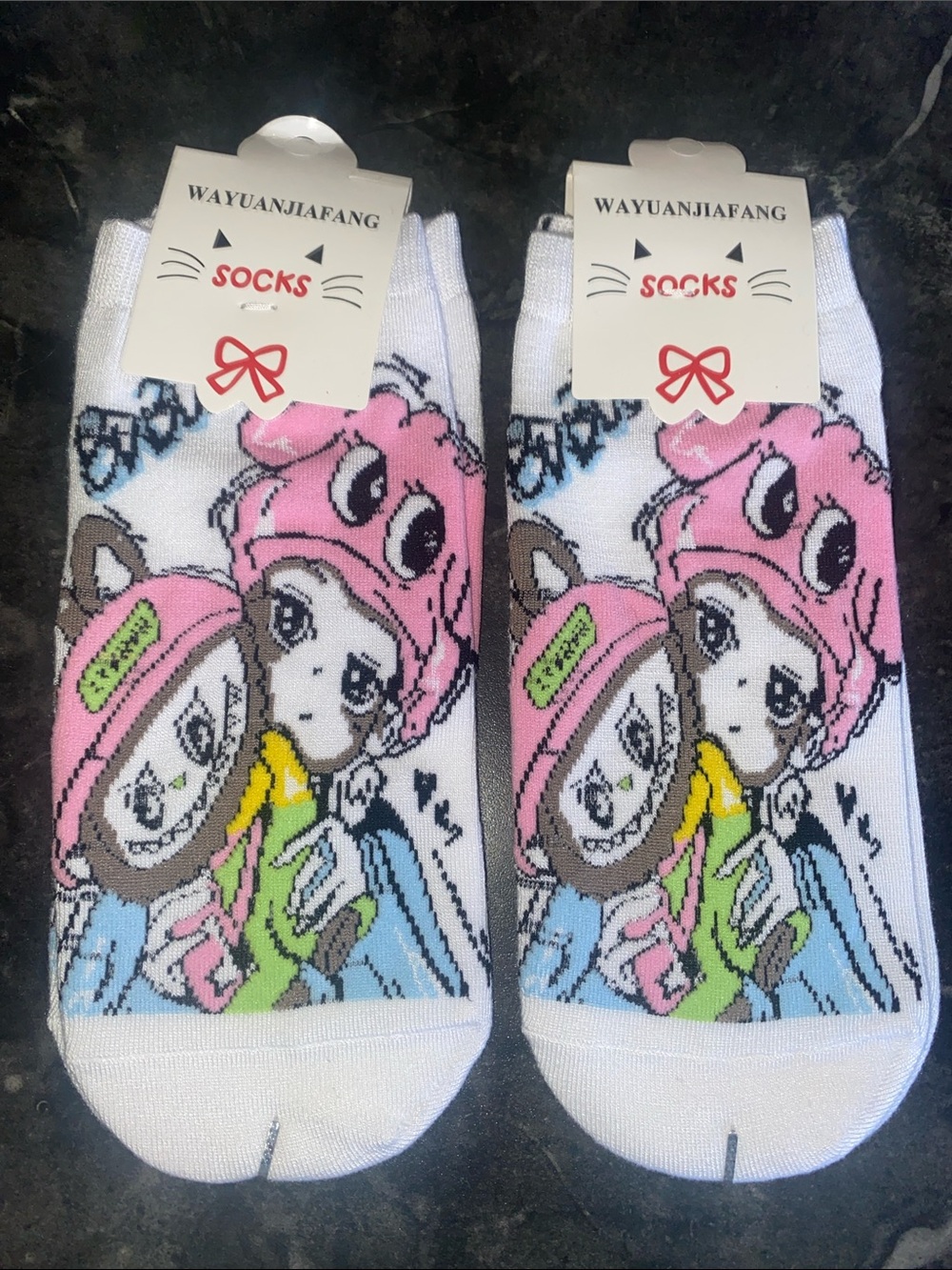 2 Pair Of Labubu Socks